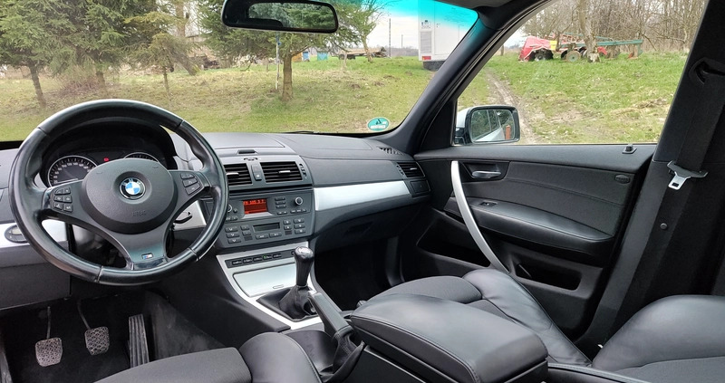 BMW X3 cena 37900 przebieg: 206000, rok produkcji 2009 z Piwniczna-Zdrój małe 326